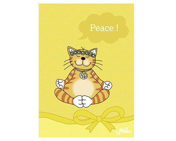 Postkarte - Oommh... Peace