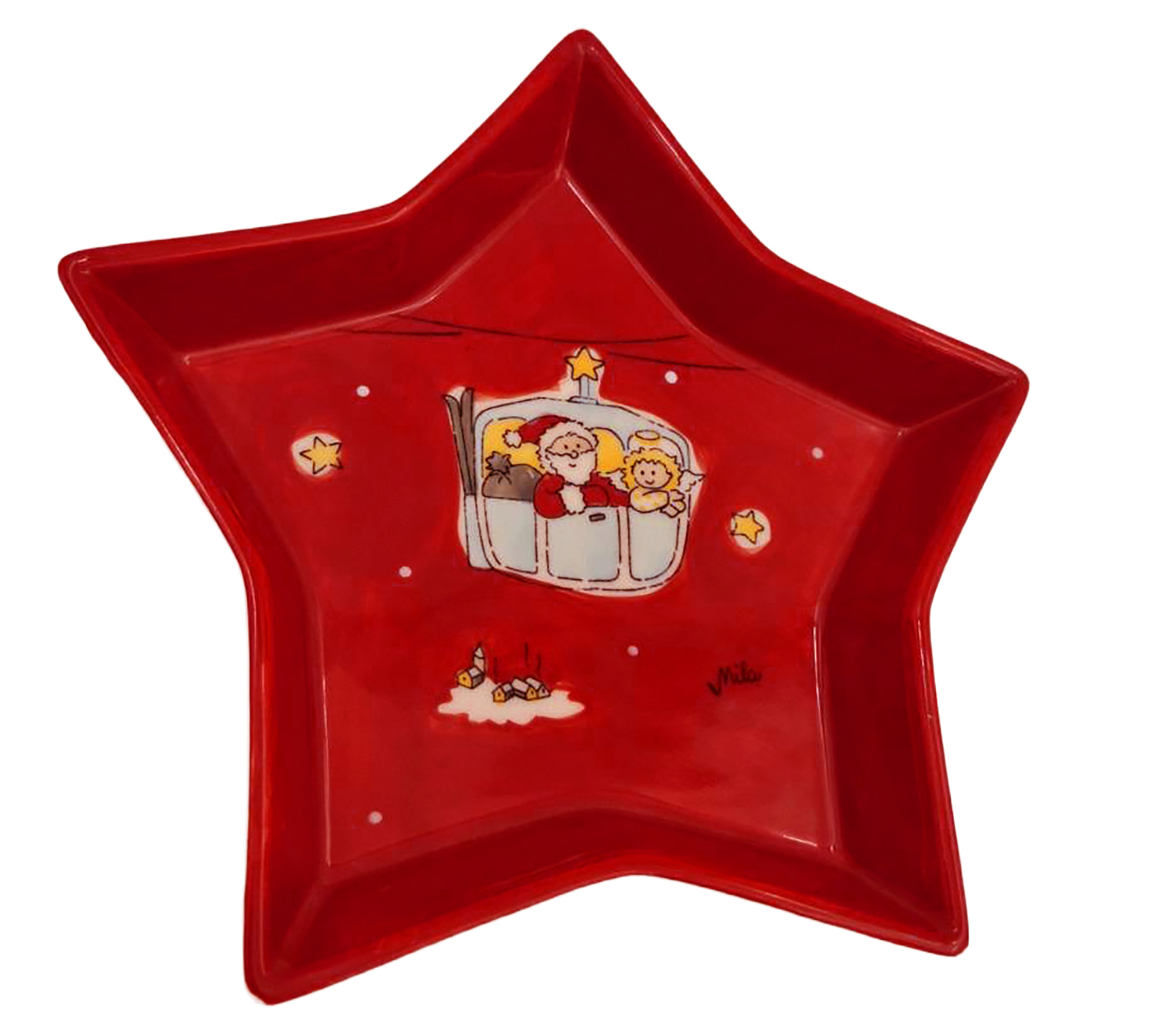 Plätzchenteller - Himmlische Gondel