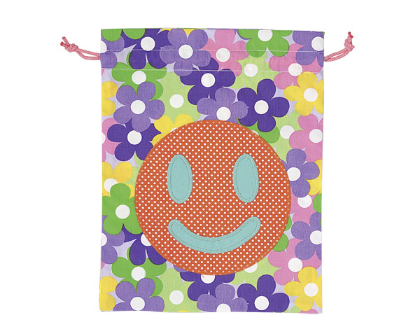 Ginger Stoffbeutel - Flower Face