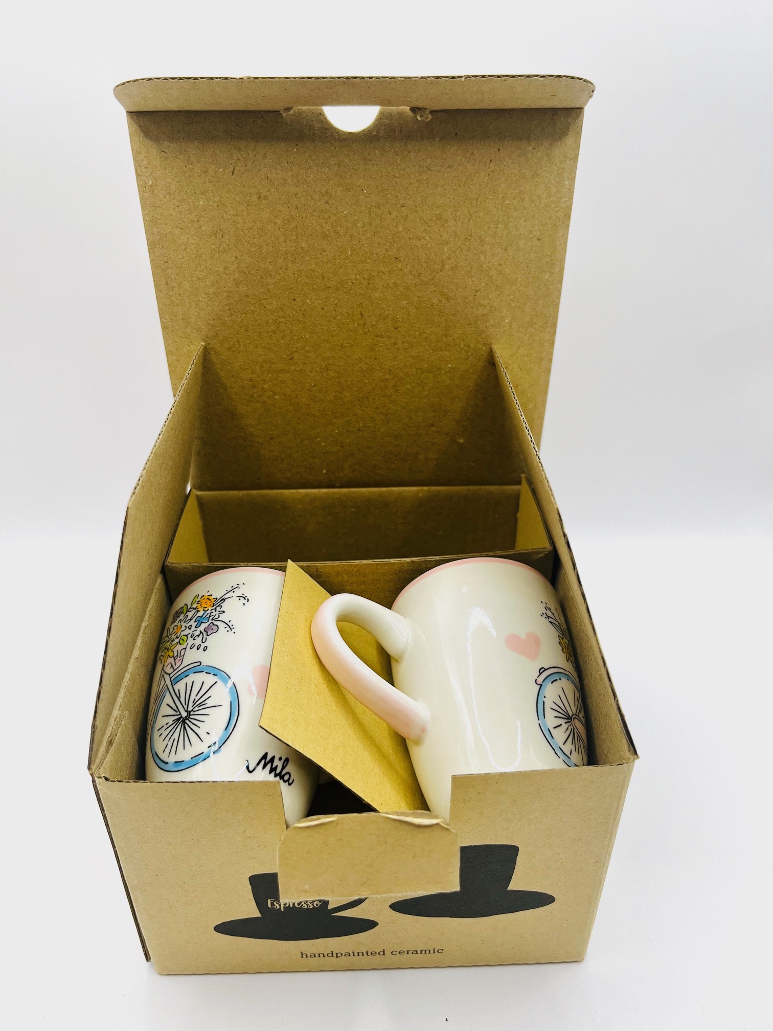 Espresso Tasse - 2er Set in Geschenkbox - Summer Cruising 