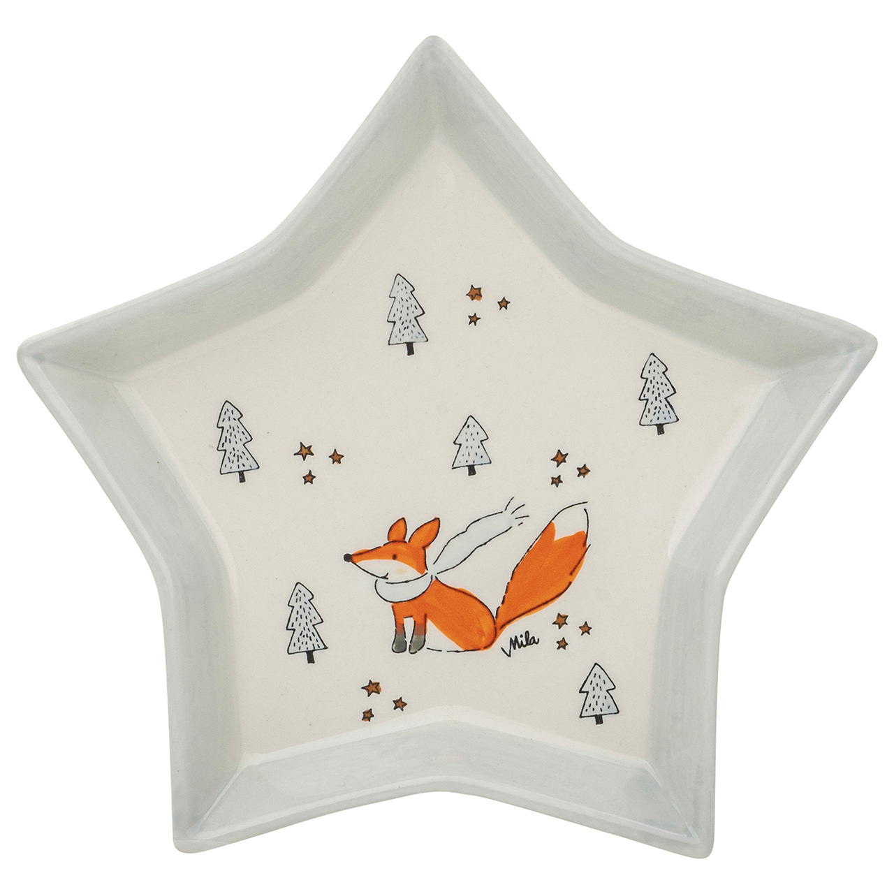 Plätzchenteller - Freddy the Fox