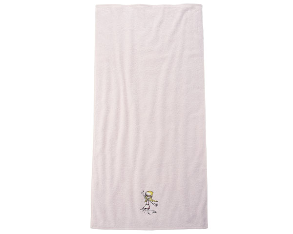 Frottee Liegetuch - Urban Crew, rosa