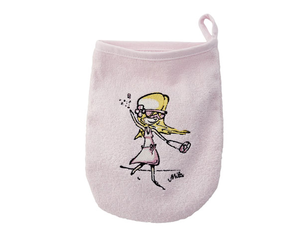 Frottee Waschhandschuh - Urban Crew, rosa