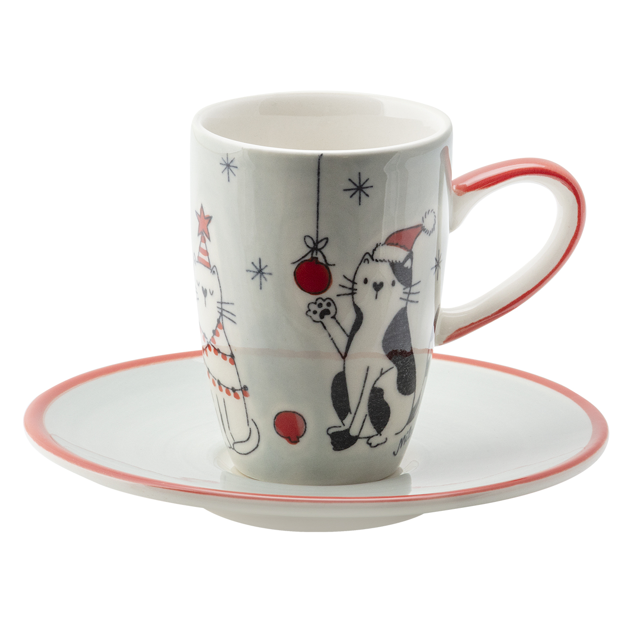 Espresso Tasse - X-Mas Cats