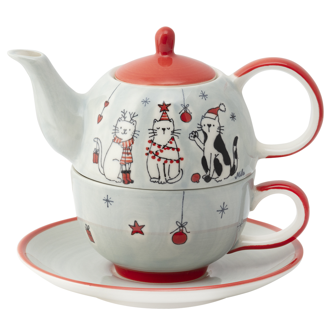 Tea for one - X-Mas Cats
