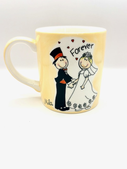 Becher - Just Married -Einzelstück!