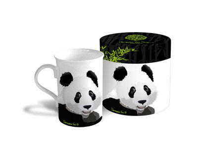 Becher - Panda im Geschenkbox