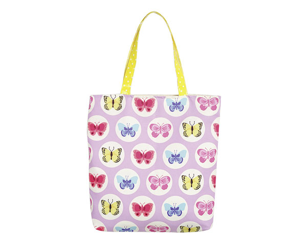 Ginger Shopper - Butterfly pink