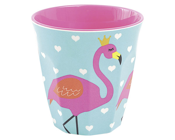 Ginger Melamin Becher - Flamingo