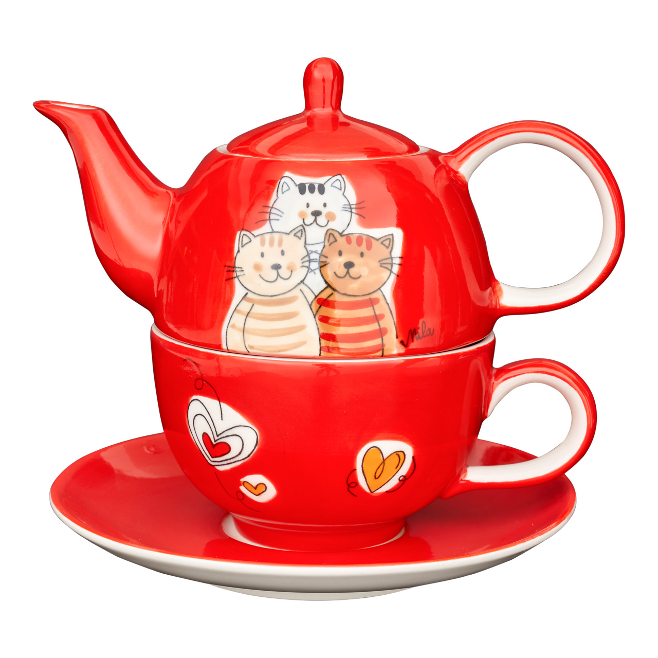 Tea for one - Cuddly cats