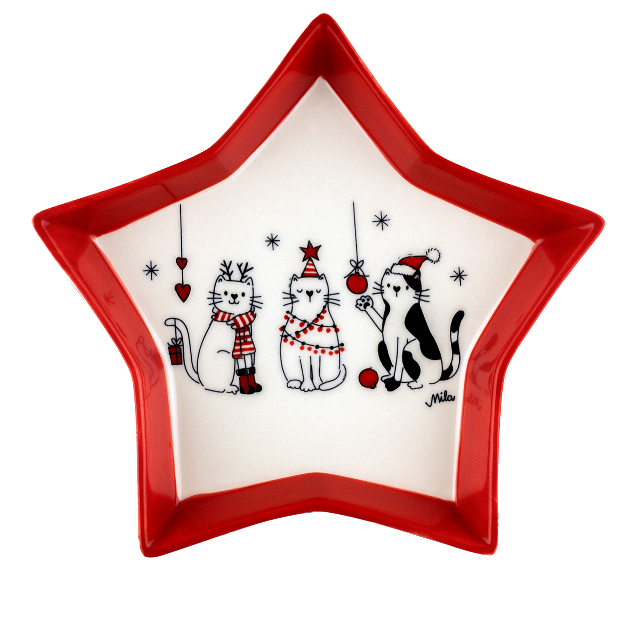 Plätzchenteller - X-Mas Cats