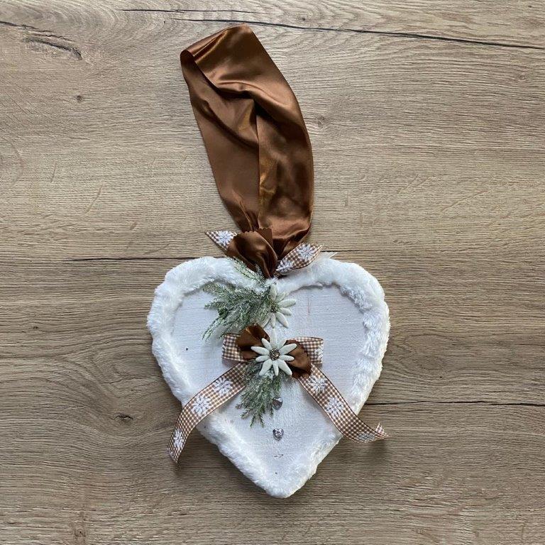 Weihnachtsdekoration - Herz, hängend