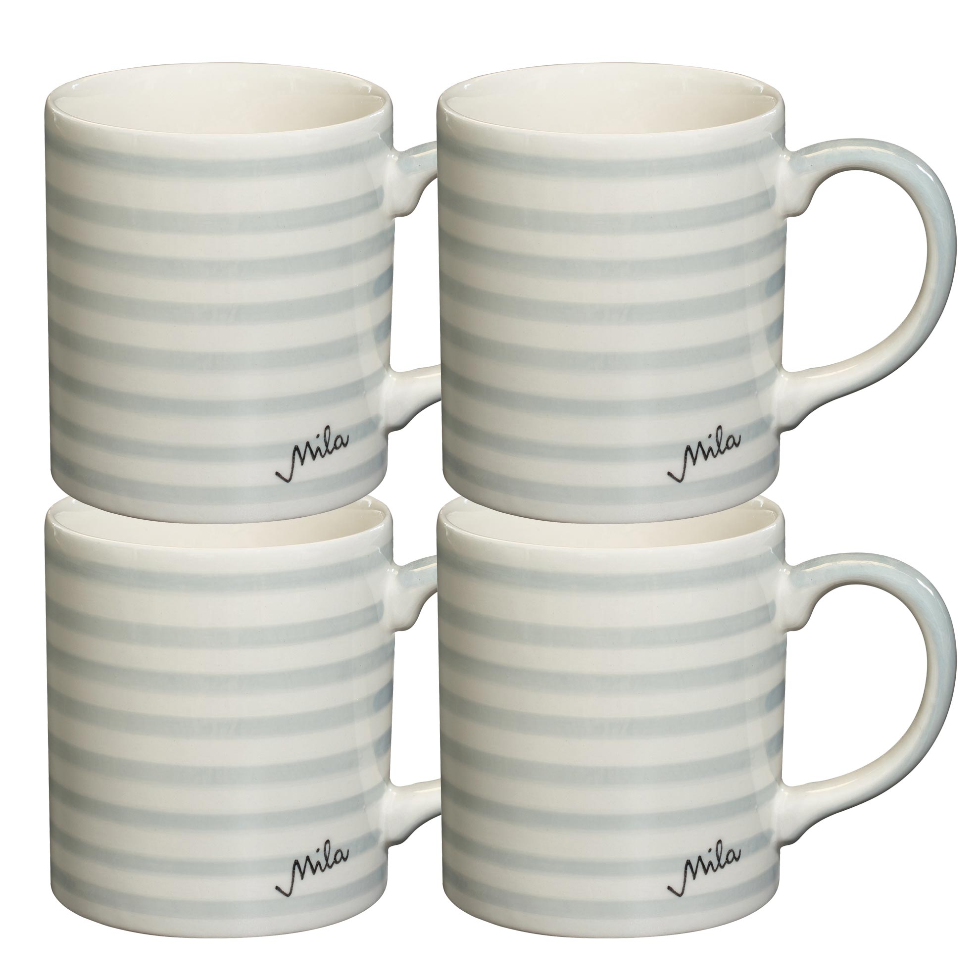 Becher-Set - Scandinavian Grey,  4-er Set