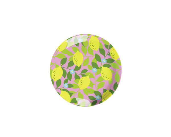 Ginger Melamin Teller klein - Citrus