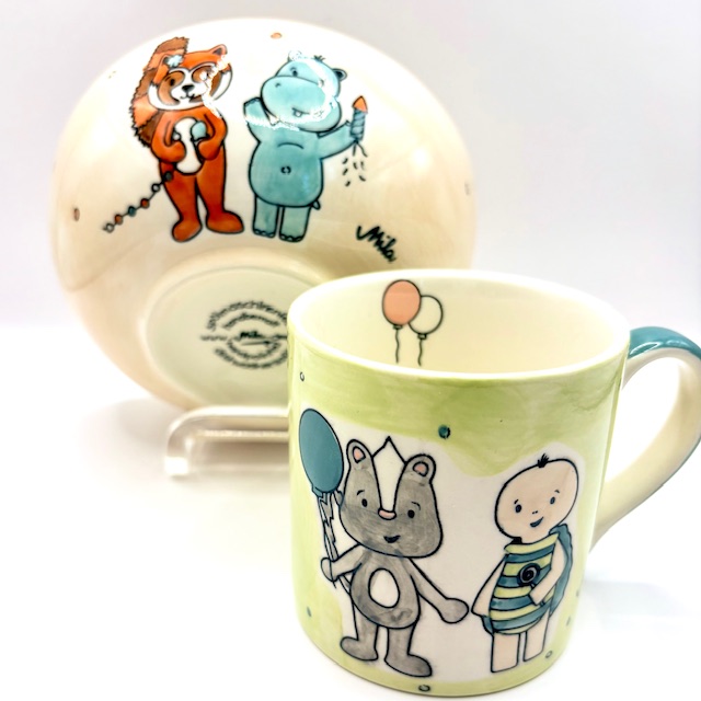 Kinderbecher/Schale - Set - So bin ich