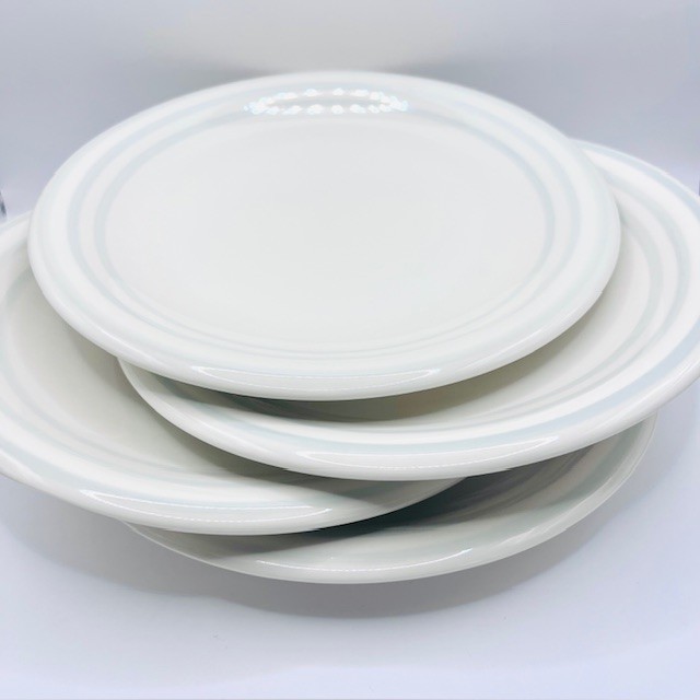 Teller - Scandinavian Grey, 4er Set - ohne Logo