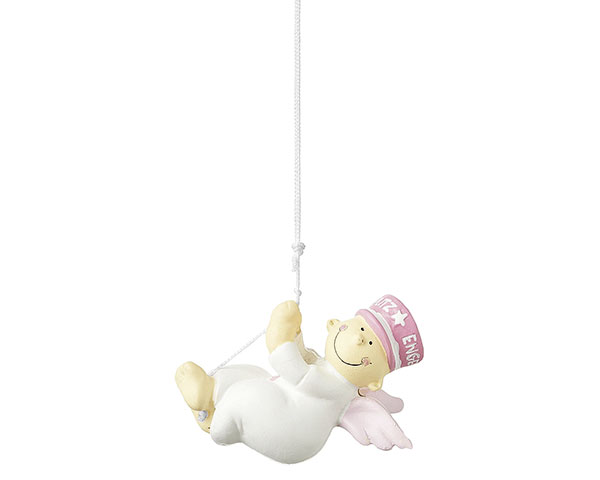 Figur - Schutzengel Fridolin pink