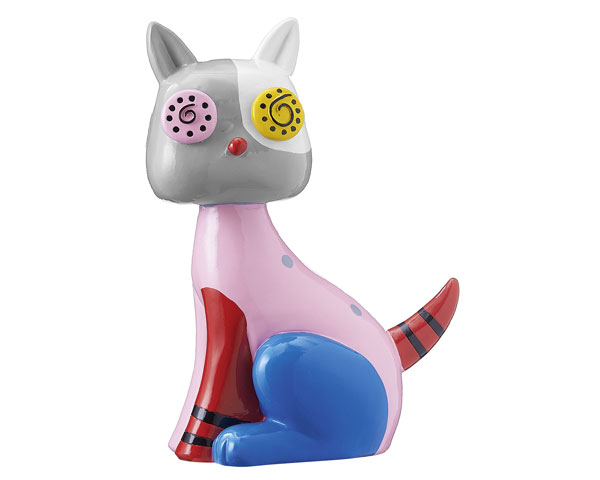 Figur - Happy-Pop Katze rosa 30 cm