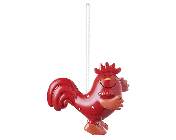 Figur - Hänger Huhn XS, rot