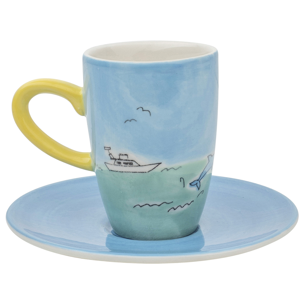 Espresso Tasse - Reif für die Insel