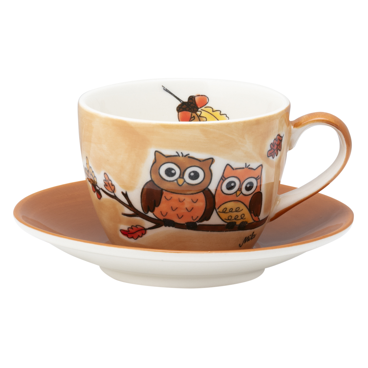 Cappuccino Tasse - 2er Set in Geschenkbox - Kuschelzeit
