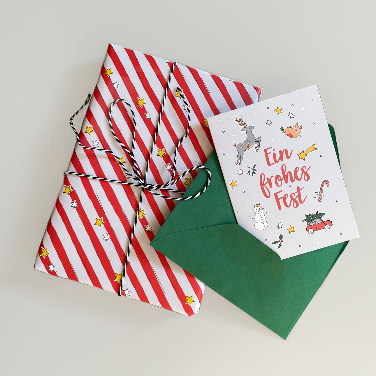 Geschenkpapier - Frohes Fest