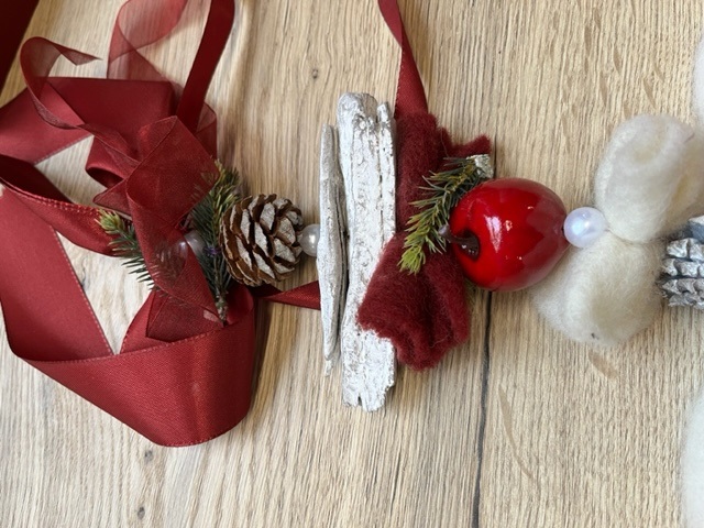 Weihnachtsdekoration Herz, hängend