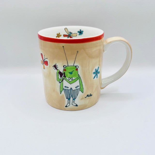 Becher - Grashüpfer - Einzelstück!