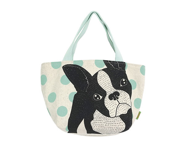 Ginger Handtasche - Dog, mint