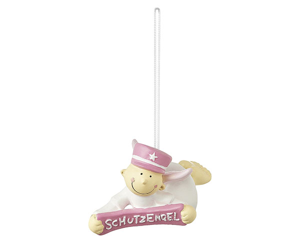 Figur - Schutzengel Fridolin pink