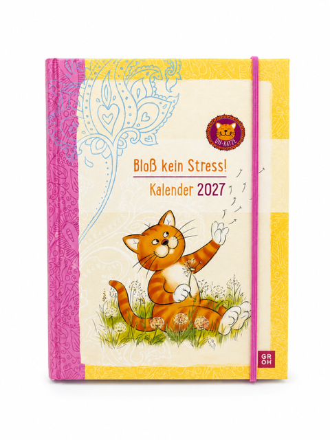 Buchkalender 2027 - Om-Bloß kein Stress