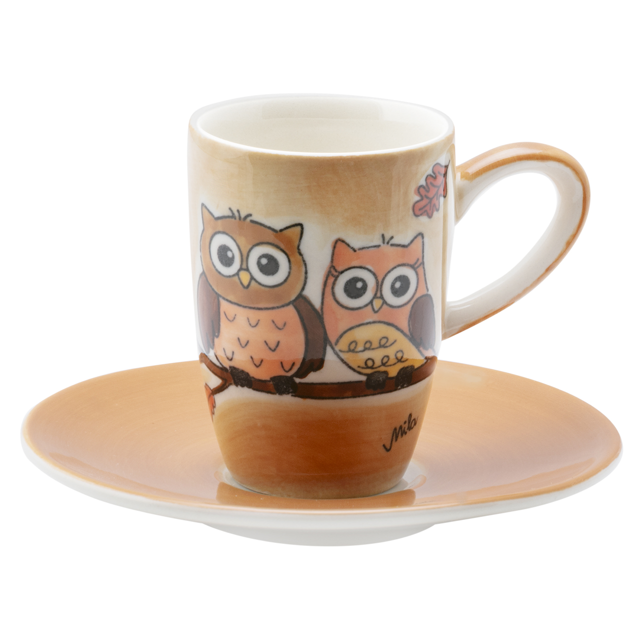 Espresso Tasse 2er Set im Geschenkbox - Kuschelzeit