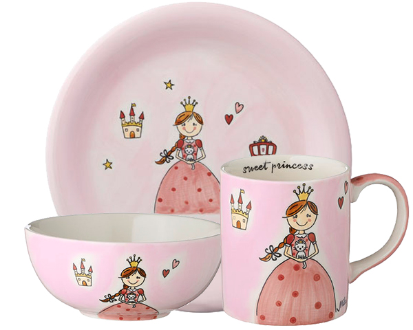 Sammler Set mit Kinderbecher - Prinzessin 