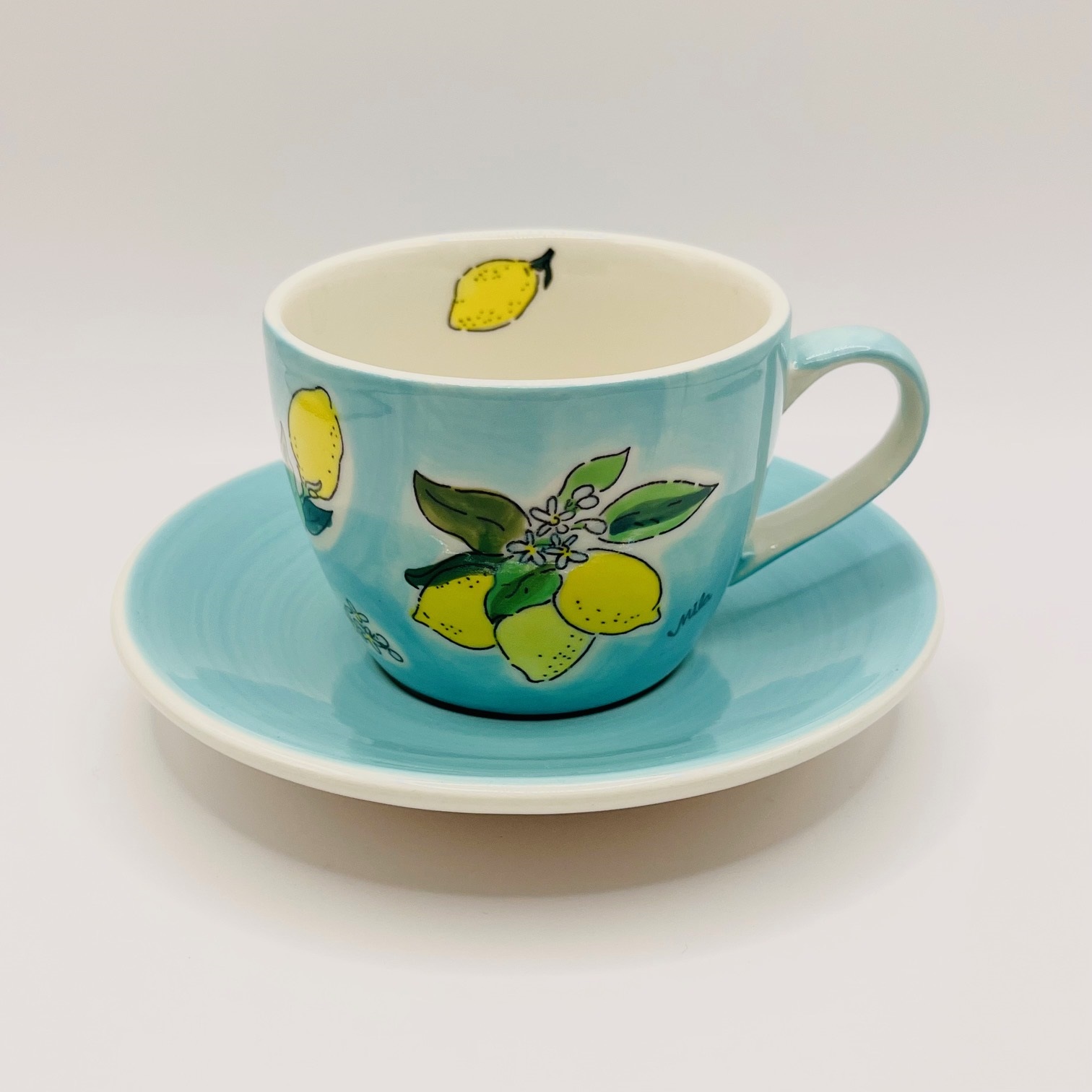 Cappuccino Tasse - Tutto Limone - Einzelstück!