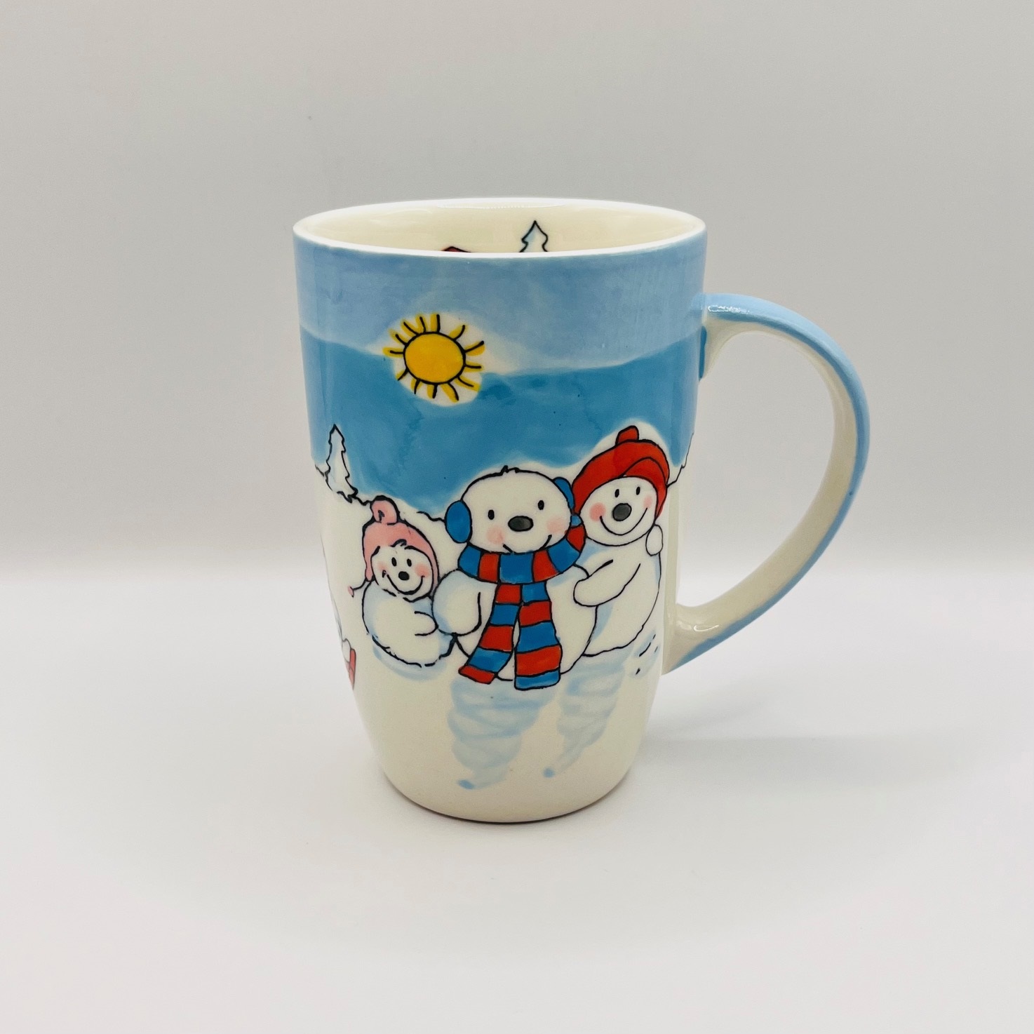 Designbecher -  Snowfriend Family - EINZELSTÜCKE