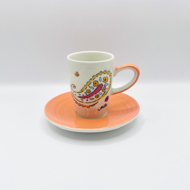 Espresso Tasse - Pretty Paisley - limitierte Auflage