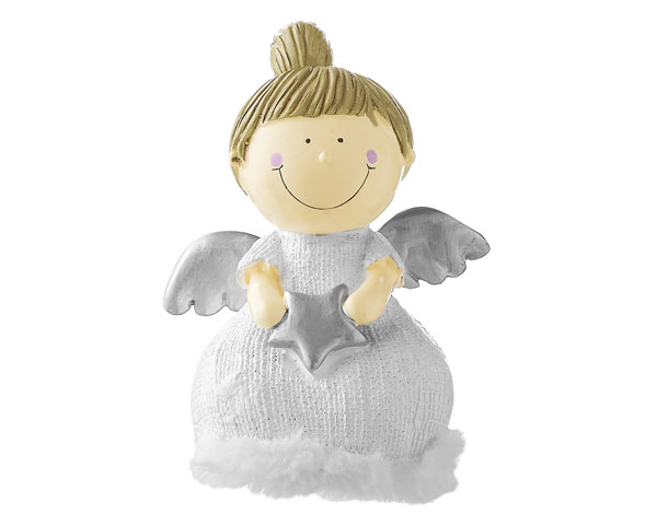 Resin Figur - Kantensitzer Engelchen Mia 11 cm