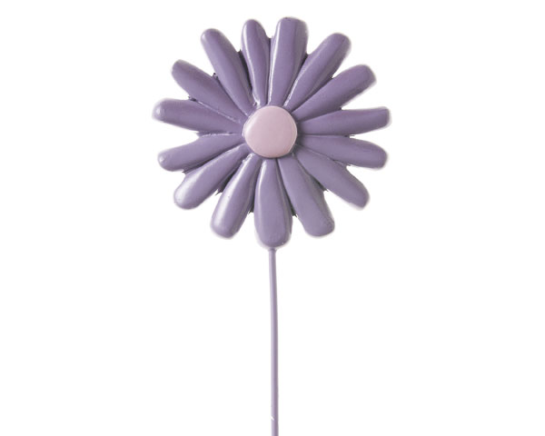 Blumenstecker - Blume lila