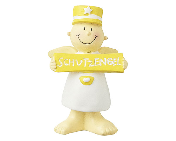 Figur - Dein Schutzengel Fridolin gelb