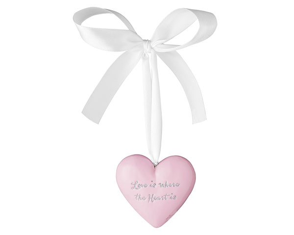 Figur - Anhänger Heart, rosa