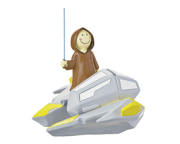 Resin Figur - Spardose Sternenkrieger, 16 cm