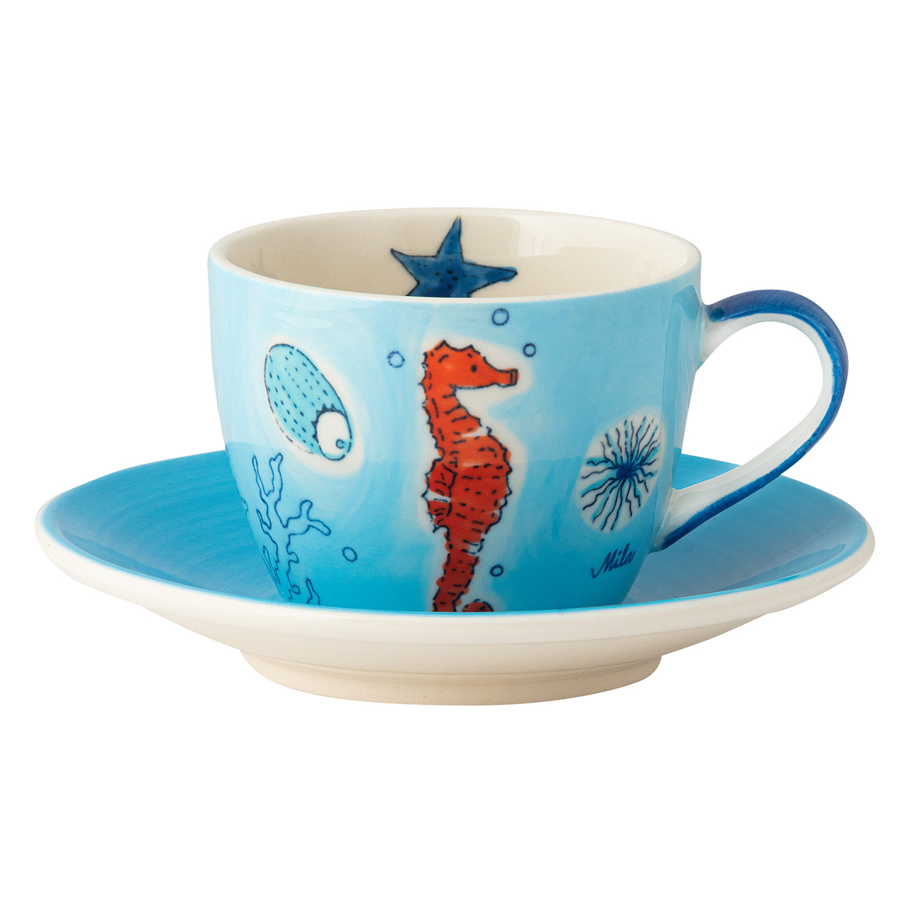 Cappuccino Tasse - Save the Ocean